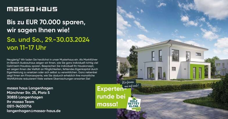 Einfamilienhaus zum Kauf provisionsfrei 597.880 € 6 Zimmer 179 m² 950 m² Grundstück Waltringhausen Bad Nenndorf 31542