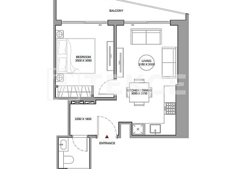Studio zum Kauf 459.000 € 2 Zimmer 52 m² 40. Geschoss Dubai