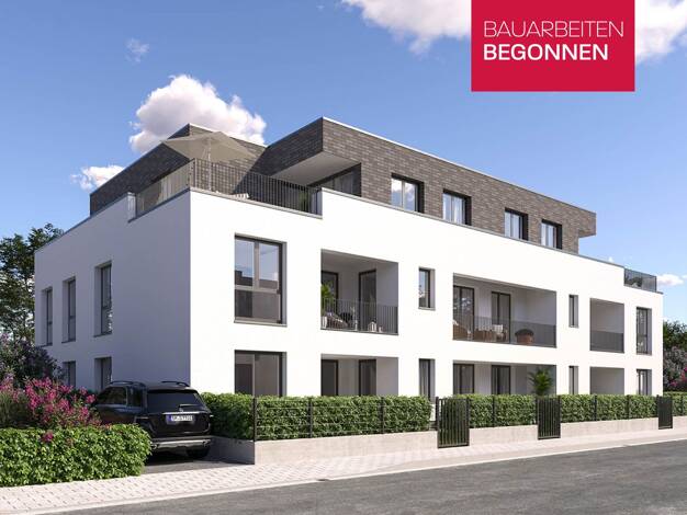 Wohnung zum Kauf - Neubau provisionsfrei 275.000 € 4 Zimmer 51,6 m² 1. Geschoss Heinrich-Busold-Str. 79 Friedberg Friedberg 61169