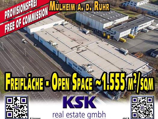 Freifläche zur Miete provisionsfrei 1.555 m² Lagerfläche Speldorf Mülheim an der Ruhr 45478