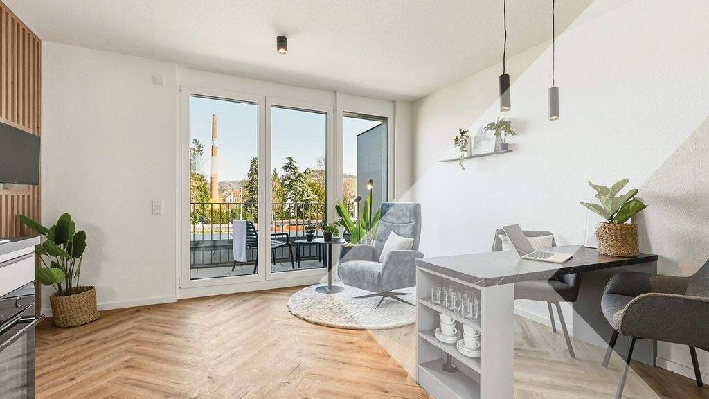 Studio zur Miete - Erstbezug 750 € 1 Zimmer 28,8 m² 1. Geschoss frei ab sofort Metzingen 72555