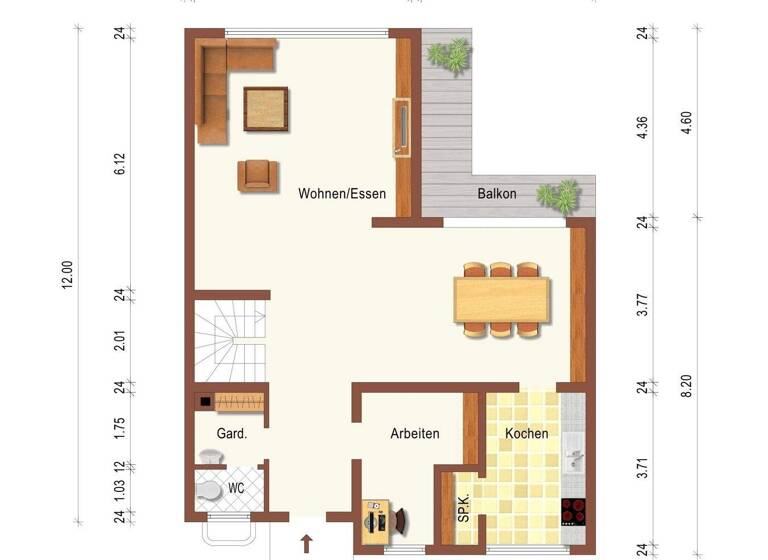 Reihenmittelhaus zum Kauf 447.000 € 5 Zimmer 152 m² 296 m² Grundstück Busenbach Waldbronn 76337