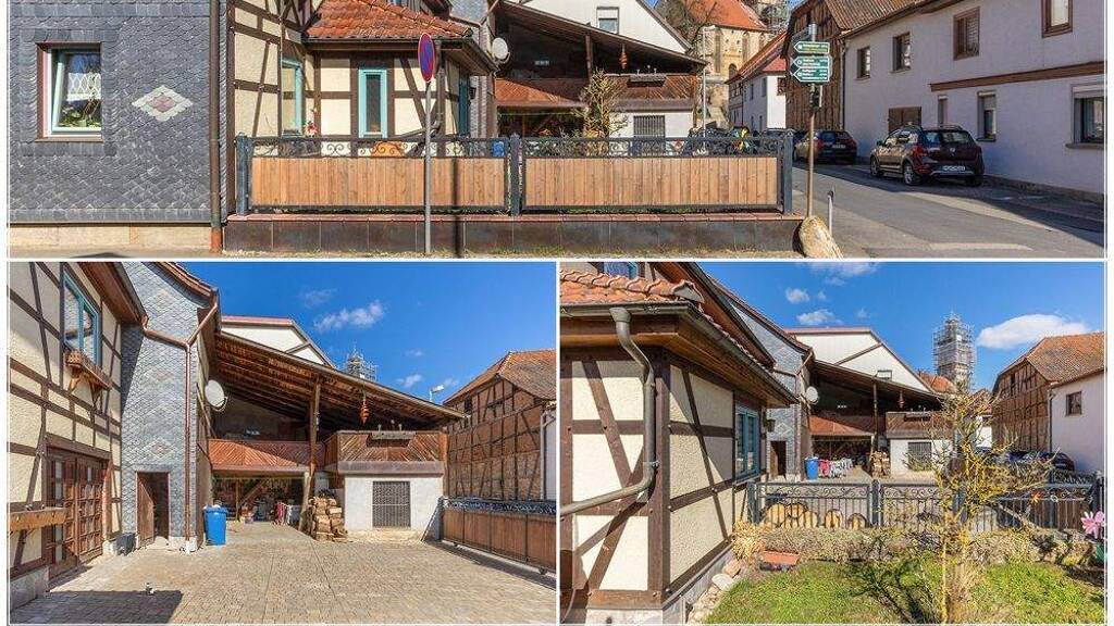 Bauernhaus zum Kauf 9 Zimmer 219,4 m² 449 m² Grundstück Sülzfelder Kirchgasse 1 Meiningen 98617