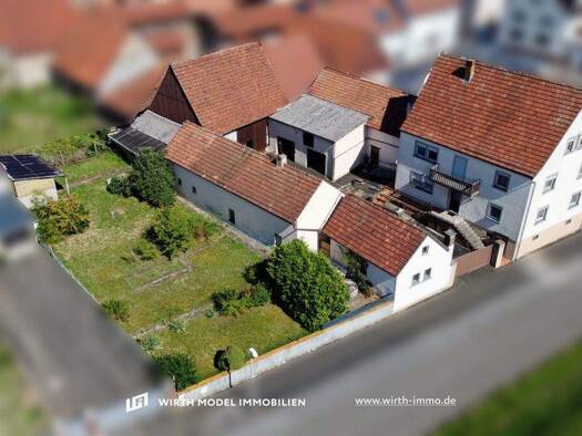 Einfamilienhaus zum Kauf 150.000 € 7 Zimmer 165 m² 1.150 m² Grundstück Untertheres Theres 97531