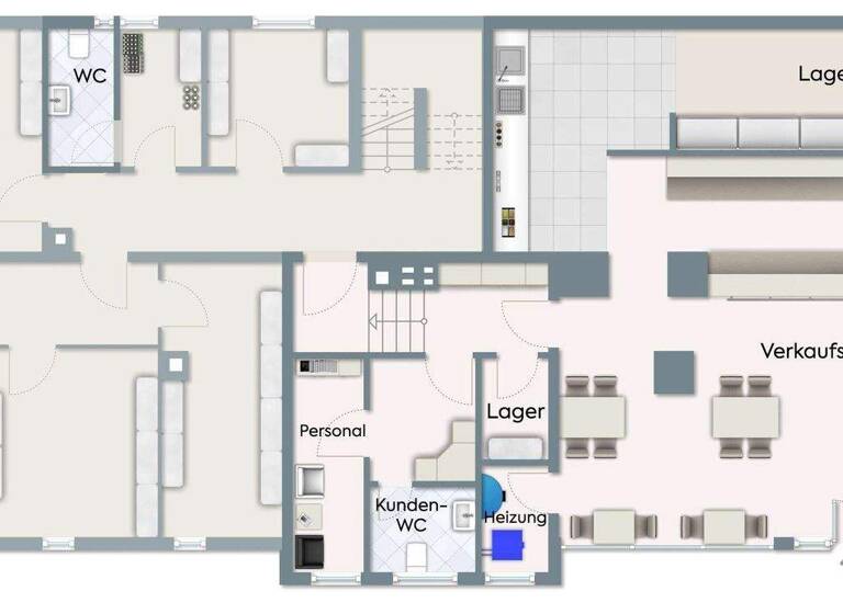 Verkaufsfläche zur Miete provisionsfrei 1.270 € 113 m² Verkaufsfläche Öhringen 74613