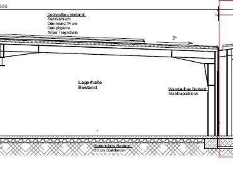 Lagerhalle zur Miete provisionsfrei 4,50 € 3.104 m² Lagerfläche Pappelweg 2 Burg 39288