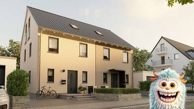 Doppelhaushälfte zum Kauf provisionsfrei 299.400 € 6 Zimmer 140 m² 344 m² Grundstück frei ab sofort Hofmattenstraße Moos Bühl 77815