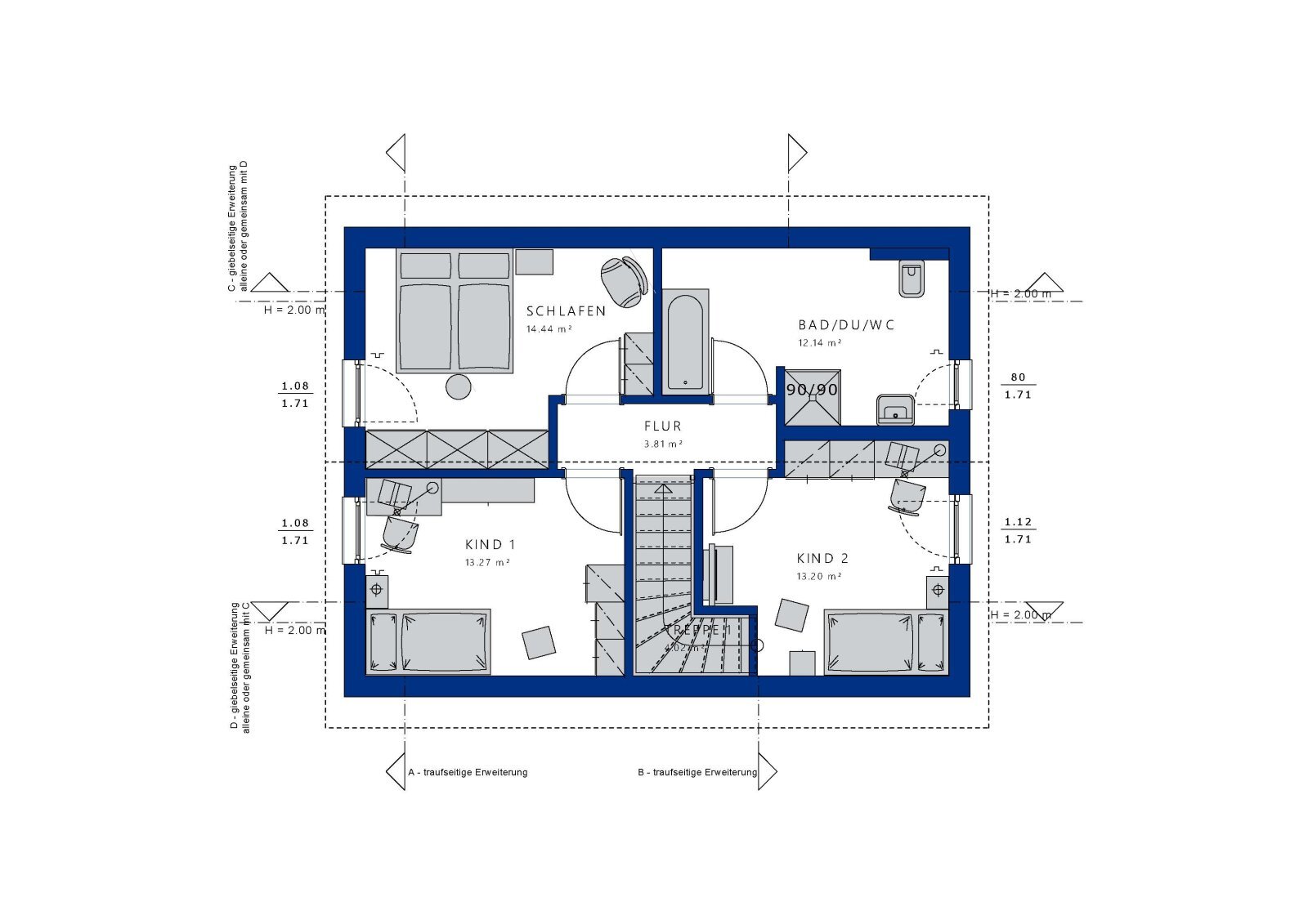 Einfamilienhaus zum Kauf 388.700 € 5 Zimmer 120 m²<br/>Wohnfläche 540 m²<br/>Grundstück Schnelldorf Schnelldorf 91625