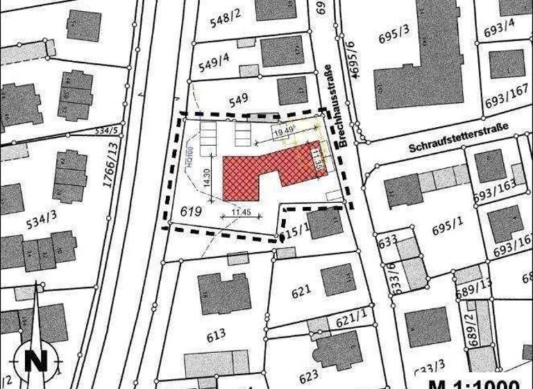 Wohnung zur Miete 950 € 3 Zimmer 84 m² 1. Geschoss frei ab 01.05.2026 Mainburg 84048