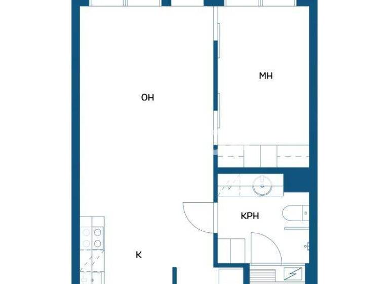 Wohnung zum Kauf 225.000 € 2 Zimmer 47 m² 1. Geschoss Kanavanranta 10 Kuopio 70840