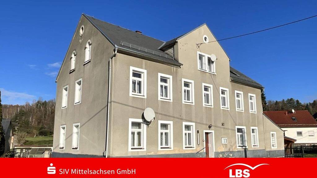 Mehrfamilienhaus zum Kauf 149.000 € 6 Zimmer 226 m² 1.050 m² Grundstück Niederschöna Halsbrücke 09633