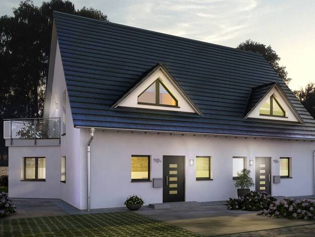 Doppelhaushälfte zum Kauf 426.229 € 5 Zimmer 124 m² 368 m² Grundstück Falkensee 14612