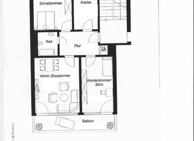 Wohnung zur Miete 900 € 3 Zimmer 72 m² 4. Geschoss frei ab 01.05.2026 Hohenstaufenring 5 Innenstadt Worms 67547