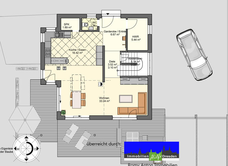 Grundstück zum Kauf 153.300 € 730 m² Grundstück Meißen Meißen / Zaschendorf 01662