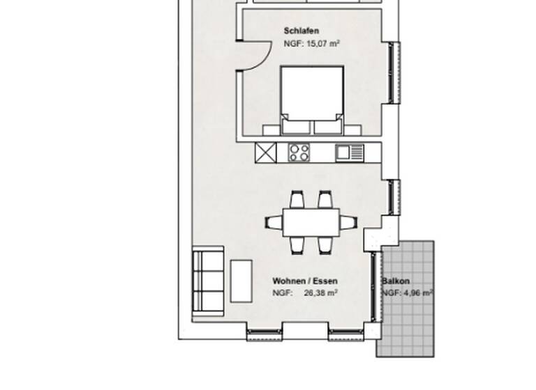 Wohnung zur Miete - Erstbezug 1.085 € 3 Zimmer 83,3 m² frei ab 01.05.2026 Am Brüggeberge 14 Fümmelse Wolfenbüttel 38304