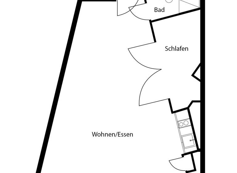 Wohnung zur Miete 1.950 € 1 Zimmer 54 m²<br/>Wohnfläche 5.<br/>Geschoss Johannisplatz 3 Mitte Berlin 10117