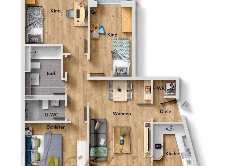 Wohnung zum Kauf 734.000 € 4 Zimmer 95 m² 2. Geschoss Germering 82110
