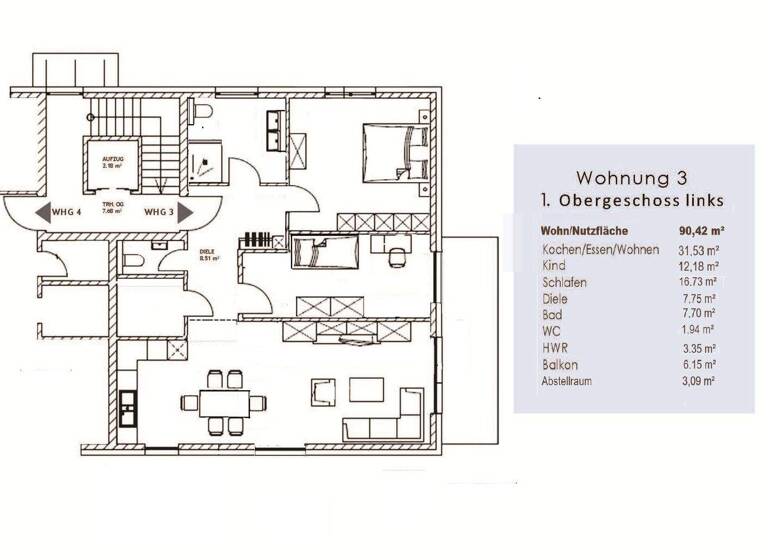 Wohnung zum Kauf provisionsfrei 389.500 € 3 Zimmer 90,4 m² UG Großenheidorner Strasse 50 Steinhude Wunstorf 31515