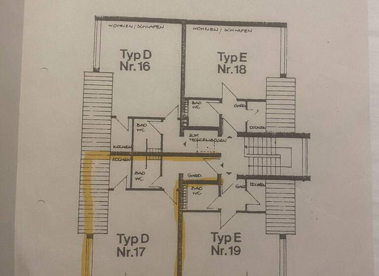Wohnung zum Kauf provisionsfrei 132.000 € 1 Zimmer 36 m²<br/>Wohnfläche Dachgeschoss, 4.<br/>Geschoss Vahrenwald Hannover 30161