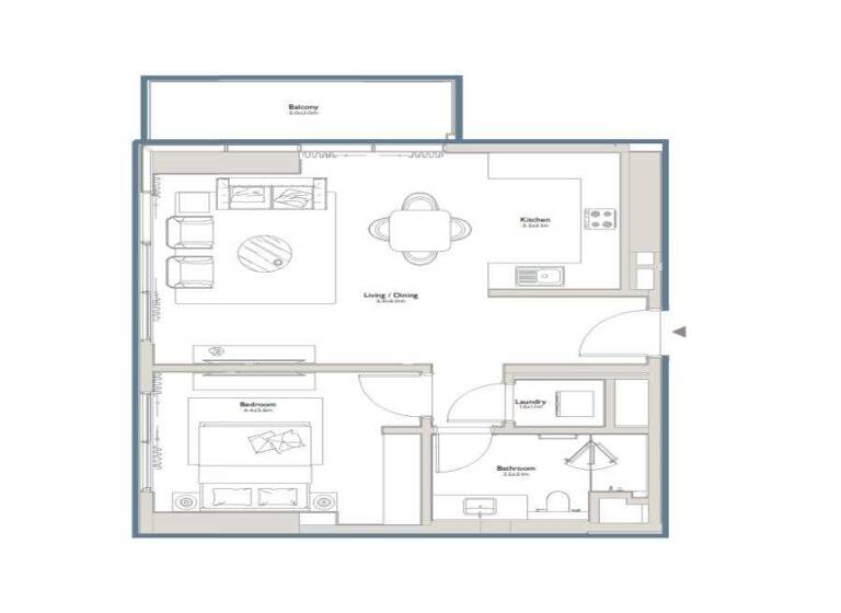 Wohnung zum Kauf - Erstbezug provisionsfrei 480.998 € 2 Zimmer 81 m² Dubai