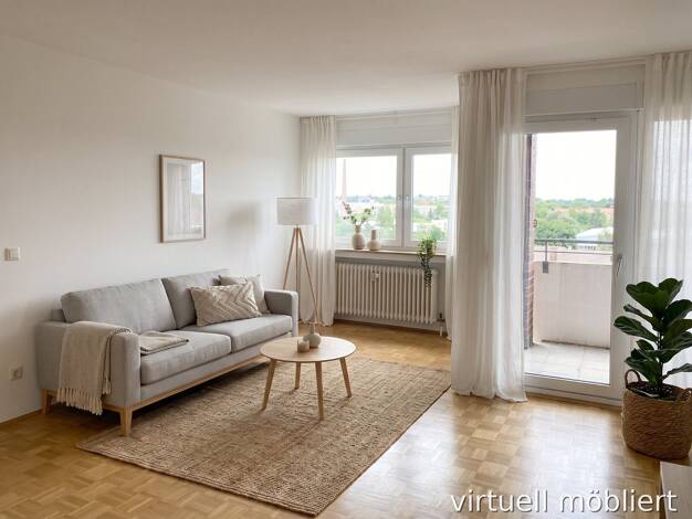Wohnung zur Miete 830 € 3 Zimmer 78 m² 8. Geschoss frei ab sofort Äußere Bayreuther Str. 154 Herrnhütte Nürnberg 90411