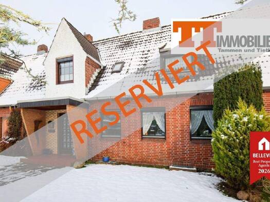 Reihenmittelhaus zum Kauf 155.000 € 5 Zimmer 133,8 m² 617 m² Grundstück Fedderwardergroden Wilhelmshaven-Voslapp 26388