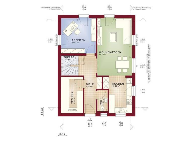 Einfamilienhaus zum Kauf provisionsfrei 807.863 € 5 Zimmer 142,1 m² 1.475 m² Grundstück Weiskirchen 66709