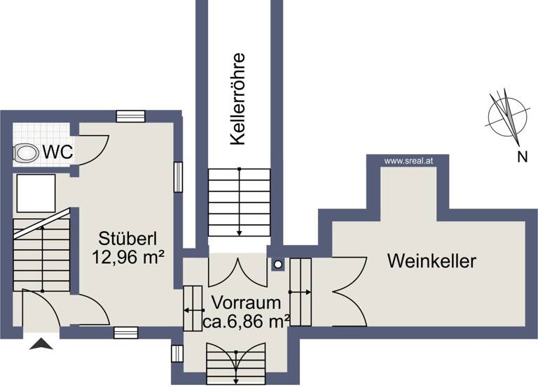 Einfamilienhaus zum Kauf 319.000 € 2 Zimmer 51,7 m² 306 m² Grundstück Hollabrunn 2020