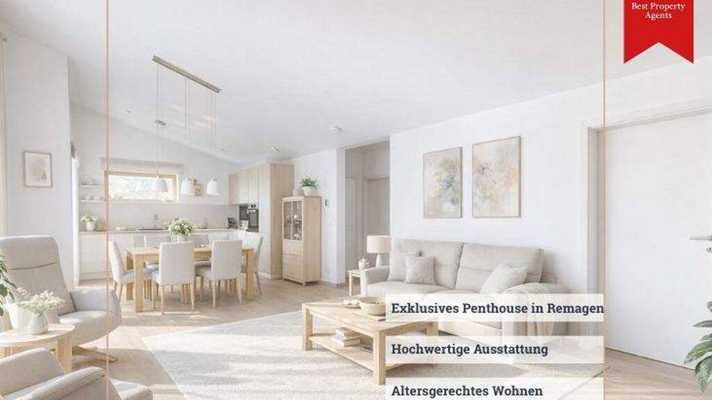 Penthouse zum Kauf 595.000 € 3 Zimmer 143 m² Remagen 53424
