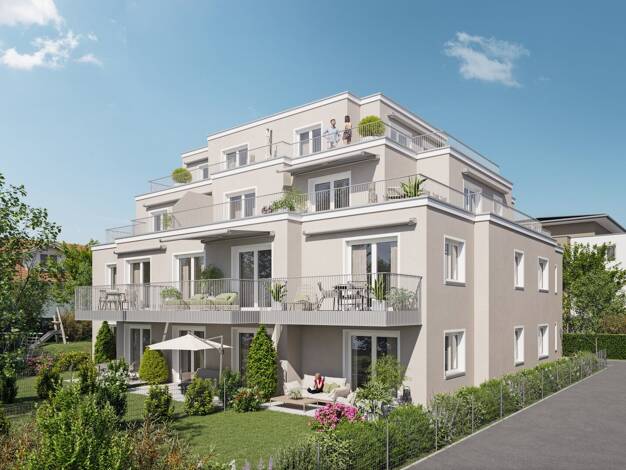 Wohnung zum Kauf - Erstbezug 328.000 € 2 Zimmer 55,3 m² Laufener Straße 73 a Freilassing Freilassing 83395