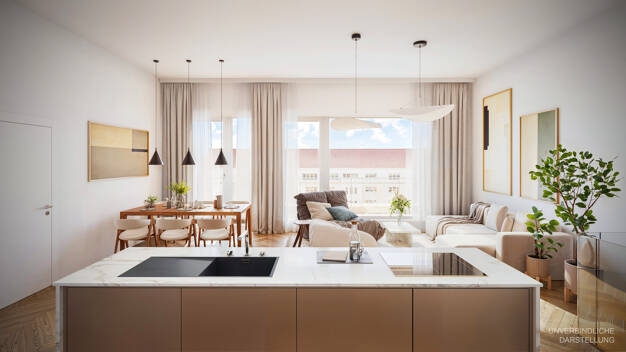 Maisonette zum Kauf - Neubau provisionsfrei 859.000 € 4 Zimmer 93,6 m² 2. Geschoss Aachener Straße 35-38 Wilmersdorf Berlin 10713