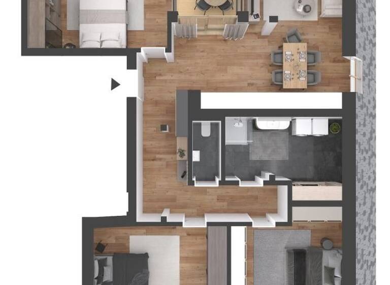 Wohnung zum Kauf - Erstbezug 750.000 € 4 Zimmer 117,3 m² 3. Geschoss Bad Aussee 8990