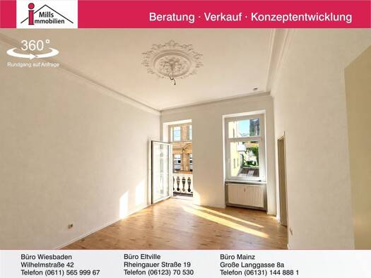Wohnung zum Kauf 278.000 € 2 Zimmer 53 m² 1. Geschoss Altstadt Mainz 55116