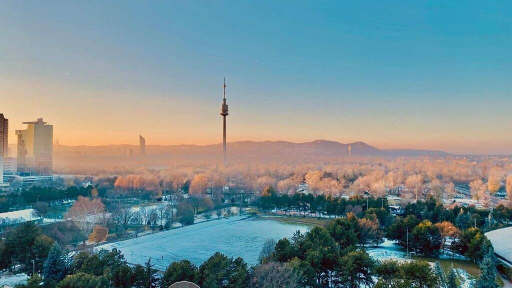 Studio zur Miete 990 € 1 Zimmer 46 m² 16. Geschoss Wien 1220