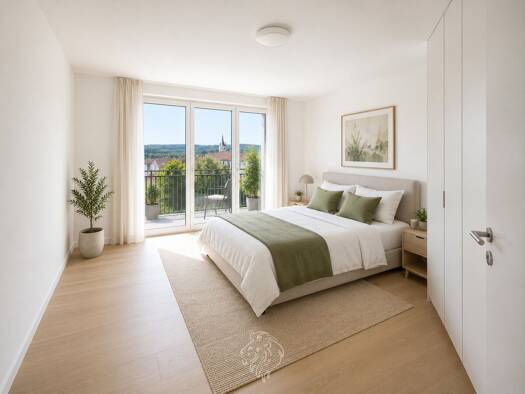 Wohnung zur Miete - Erstbezug 1.958 € 3 Zimmer 103,1 m² 5. Geschoss Sanderau Würzburg 97072