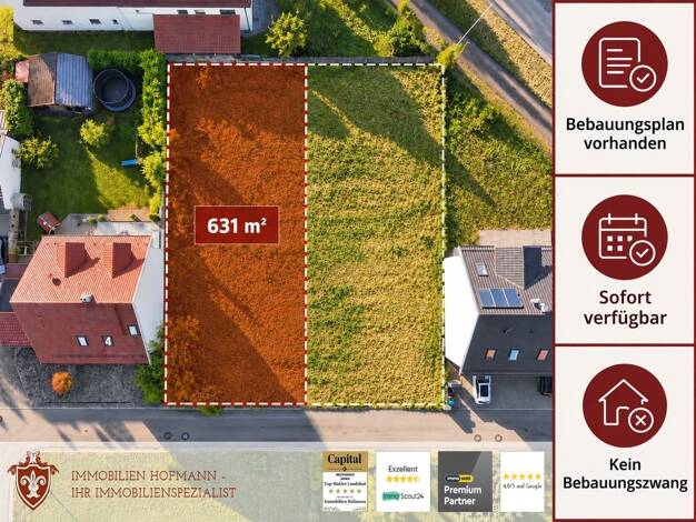 Grundstück zum Kauf 439.500 € 631 m² Grundstück Reisen Eitting 85462