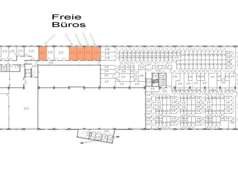 Bürofläche zur Miete 7,90 € 25 m² Bürofläche Karlsruher Straße 31-33 Rastatt 76437