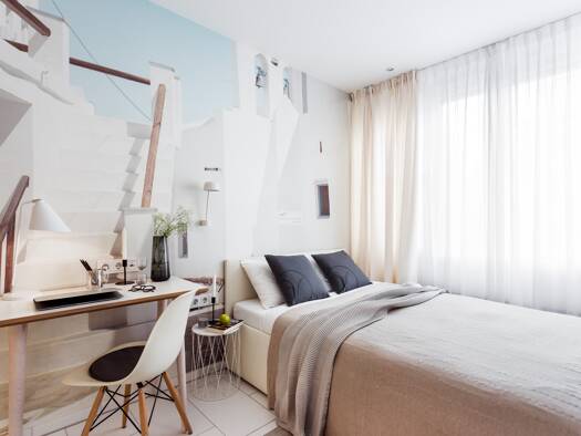 Wohnung zur Miete auf Zeit 1.410 € 1 Zimmer 15 m² frei ab sofort Gutleutviertel Frankfurt am Main 60327