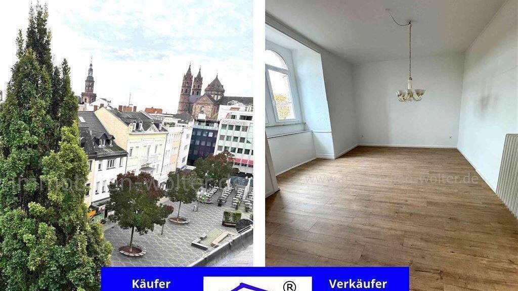 Wohnung zur Miete 1.250 € 5 Zimmer 160 m² frei ab sofort Martinsgasse 1 Innenstadt Worms 67547