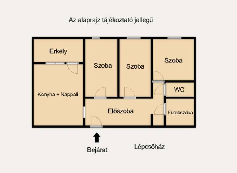 Wohnung zum Kauf 152.500 € 3 Zimmer 62 m² frei ab sofort Zalaegerszeg 8900