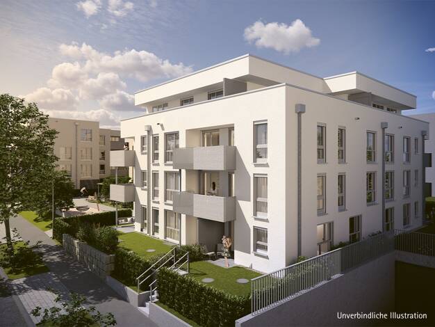 Wohnung zum Kauf - Neubau provisionsfrei 505.000 € 4 Zimmer 94,3 m² EG Hahnenweide 0 Dornstadt Dornstadt 89160