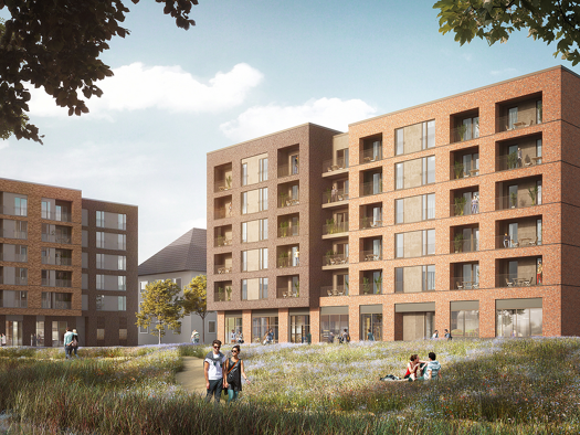 Wohnung zur Miete 858 € 2 Zimmer 52,8 m² 5. Geschoss Jenfeld 22045