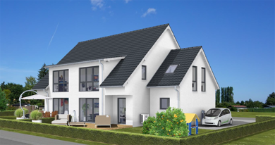 Doppelhaushälfte zum Kauf - Erstbezug provisionsfrei 695.000 € 4 Zimmer 120 m² 274 m² Grundstück Schwaig Schwaig b. Nürnberg 90571
