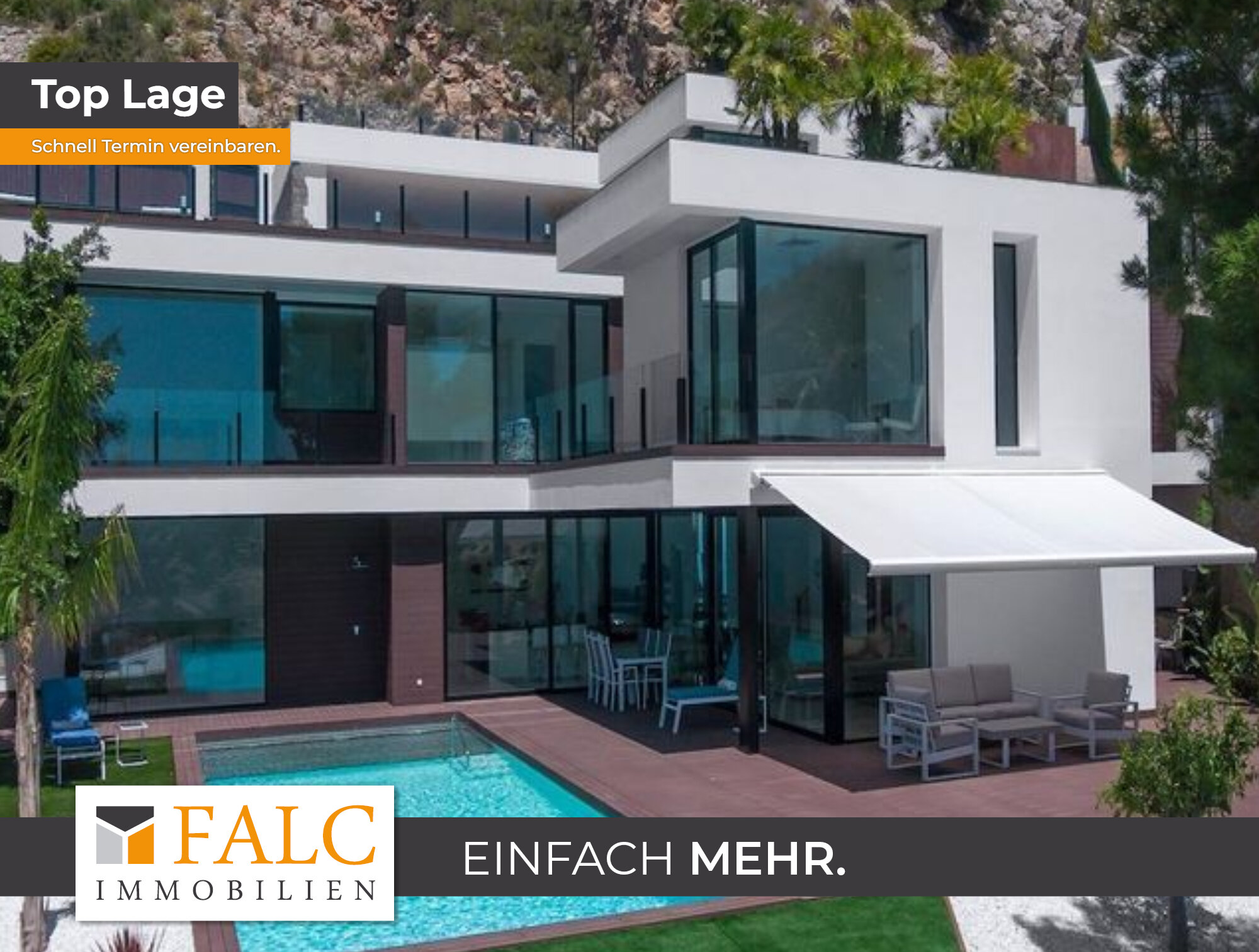 Villa zum Kauf provisionsfrei 2.100.000 € 5 Zimmer 520 m²<br/>Wohnfläche 1.139 m²<br/>Grundstück Altea 46015