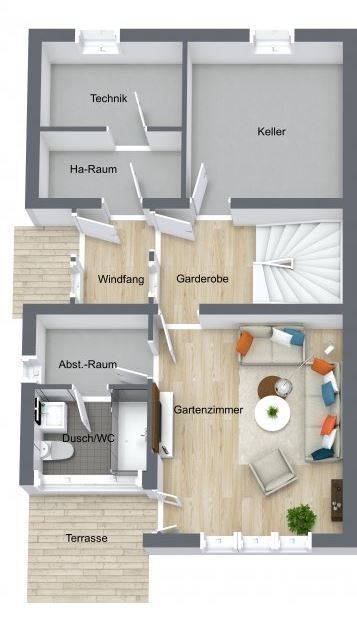 Doppelhaushälfte zum Kauf 5 Zimmer 145 m²<br/>Wohnfläche 311 m²<br/>Grundstück Ortsgebiet Sinzheim b Baden-Baden 76547