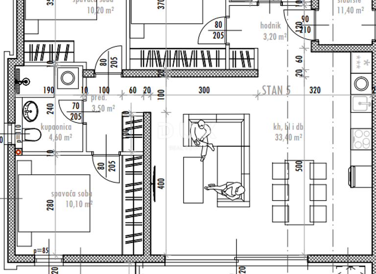 Wohnung zum Kauf 611.286 € 4 Zimmer 2. Geschoss Sukosan 23206
