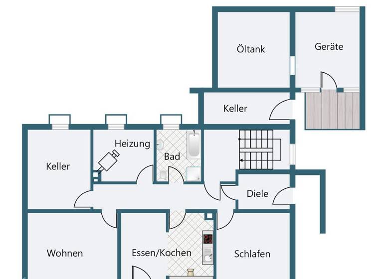 Mehrfamilienhaus zum Kauf 640.000 € 7 Zimmer 226 m² 812 m² Grundstück Adlkofen 84166