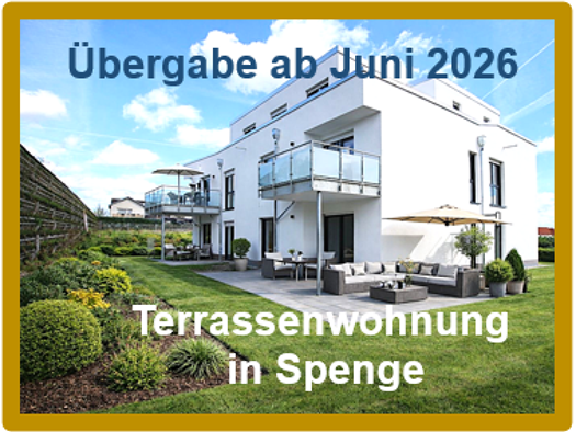 Terrassenwohnung zum Kauf - Erstbezug provisionsfrei 332.000 € 3 Zimmer 83 m² frei ab 01.06.2026 Lenzinghausen Spenge 32139
