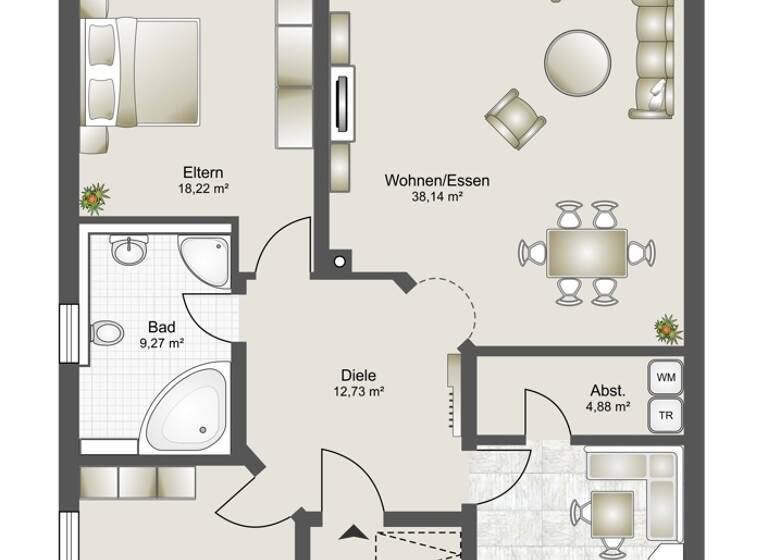 Doppelhaushälfte zum Kauf 575.000 € 6 Zimmer 227,8 m²<br/>Wohnfläche 610 m²<br/>Grundstück Rheingönheim / Stadtbezirk 524 Ludwigshafen am Rhein 67067