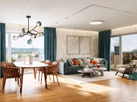 Wohnung zum Kauf - Neubau provisionsfrei 535.400 € 4,5 Zimmer 116,4 m² 1. Geschoss frei ab sofort Langmattstraße 7 Murg 79730